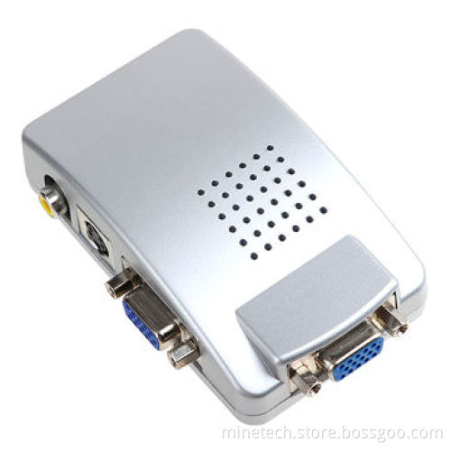 PC to TV Converter, Supports Composite Video, S-Video, RGB